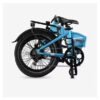 Legend Monza Vélo Electrique Pliant Smart eBike Roues de 20 Pouces Freins Disque Hydraulique Batterie 36V 14Ah Panasonic (504Wh) Noir Onyx