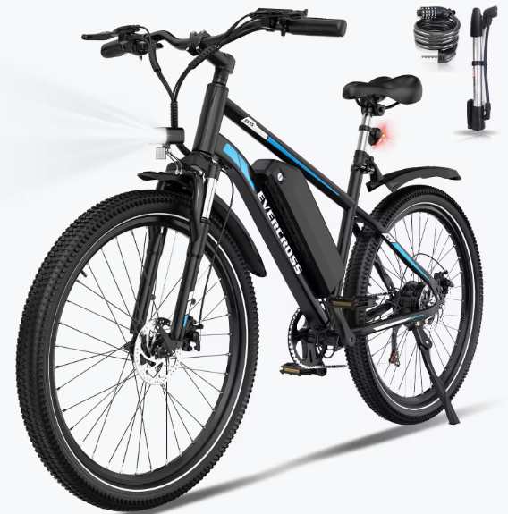Vélo électrique EK15 27,5" VTT 250W 36V 25 km/h suspension + freins disque